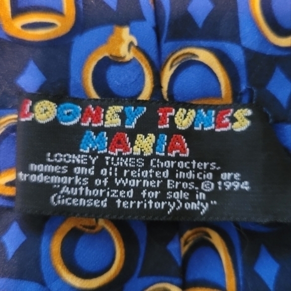 Vintage Looney Tunes Tazmanian Devil Tie - Picture 3 of 3